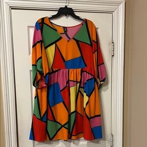 Color Block Dress